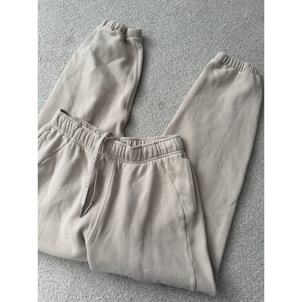 Lululemon Scuba Mid-Rise Oversized Jogger *Regular W5GI0S Cream Beige - Picture 5 of 8